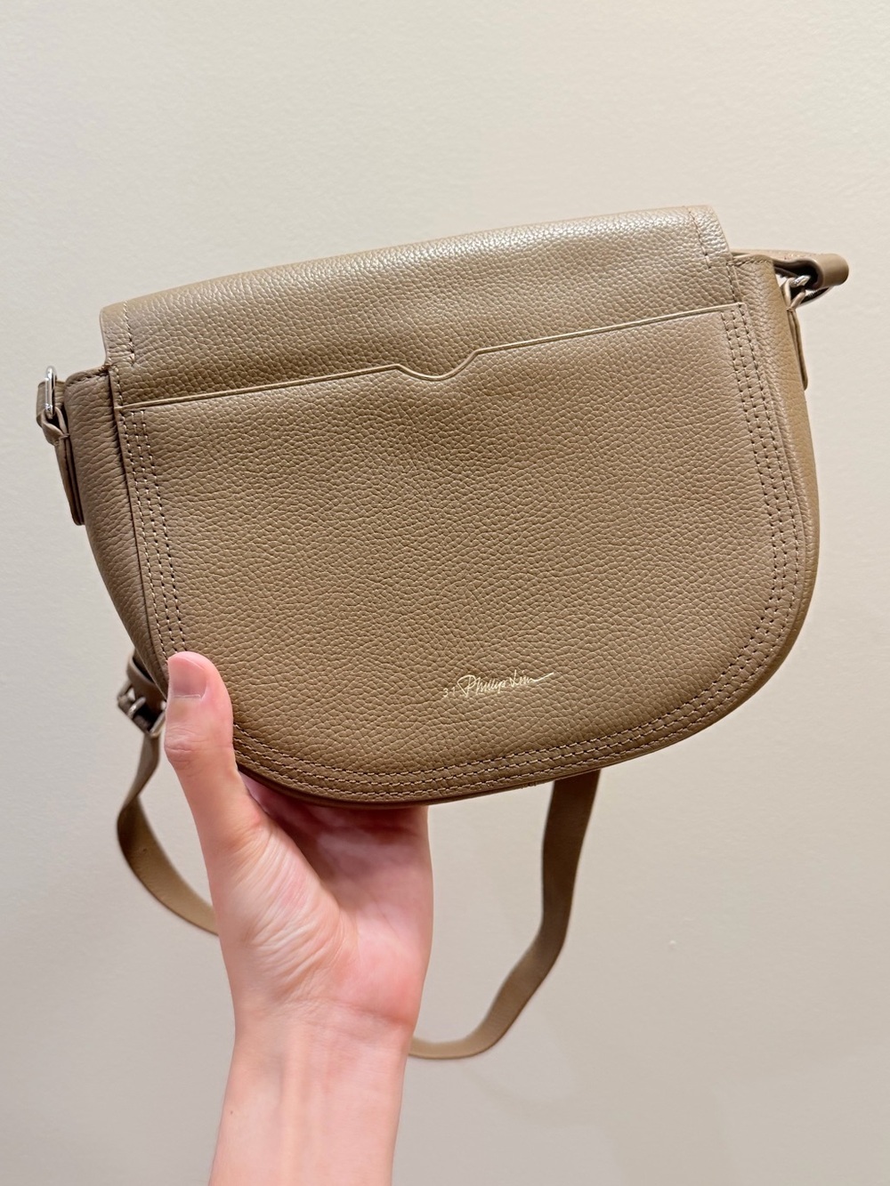 3.1 Phillip Lim Pashli Leather Saddle Crossbody Bag - Picture 2 of 11